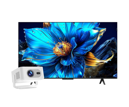 Telewizor 43" TCL 43P7K 43" 4K QLED Google TV+  HY300 MAX